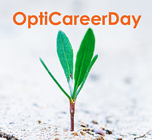 Logo för marknadsföring av Opticareer day